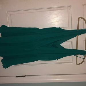 Teal/green romper. Brand new